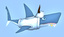 cartoon shark